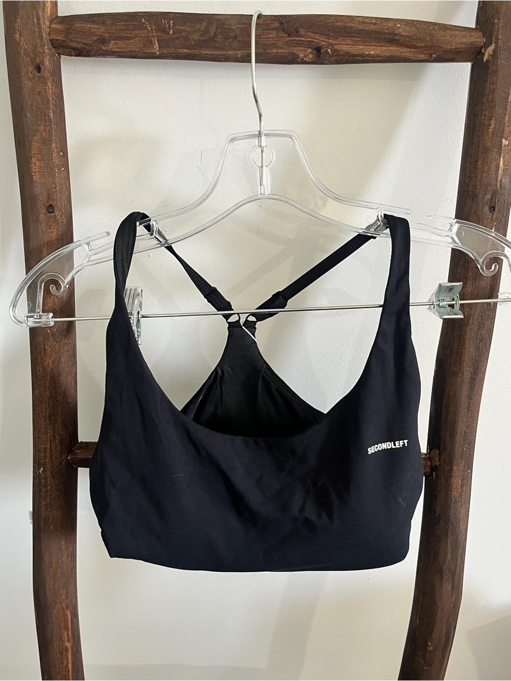 STAX Second Left Black Sports Bralette